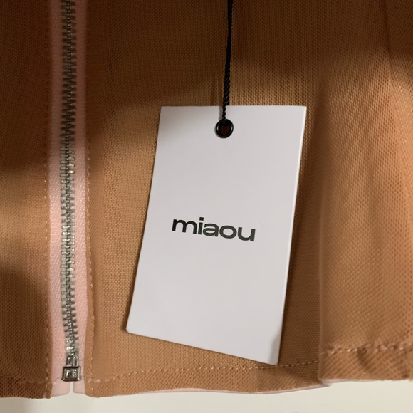 NWT Miaou Aphex Halter Top Corset with Boning - Pink Rose - Picture 6 of 9